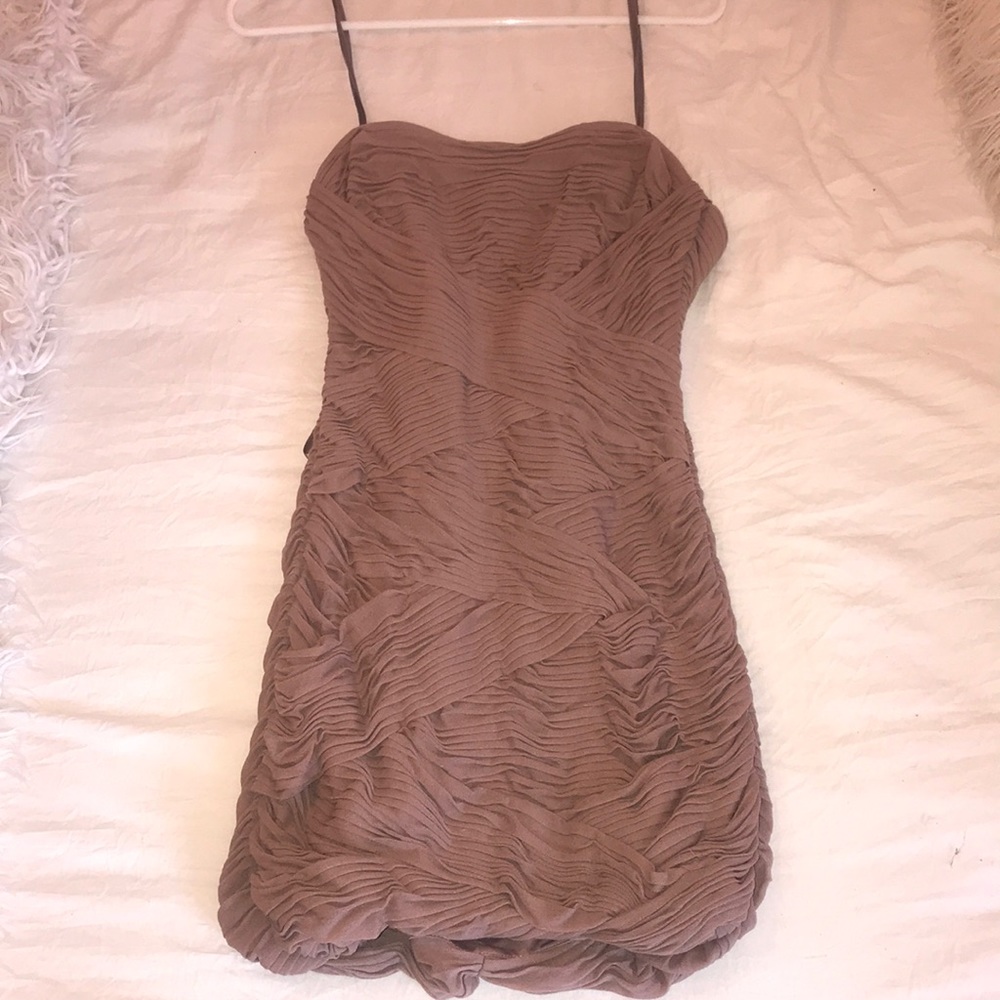 BCBGmaxazria strapless boned mini dress (US 04)